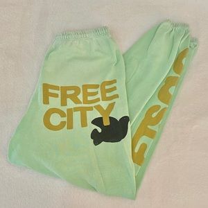 freecity letsgo og supervintage sweatpants in joshua tree size small